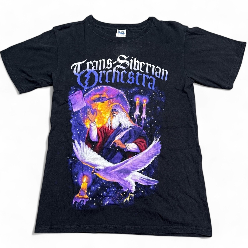 Trans Siberian Orchestra Concert Tour Tee Shirt Adult Size Small Vintage Style